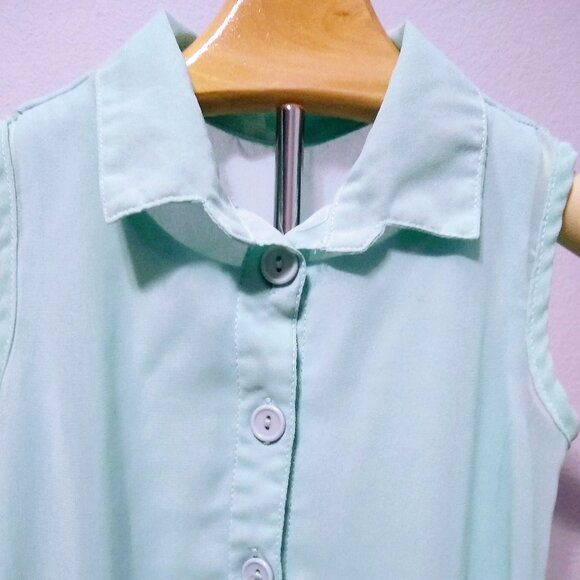 DOWNEAST GIRL BELTED DRESS SIZE 5 - Picture 4 of 13